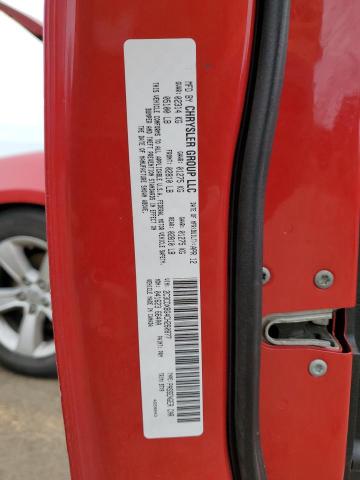 2C3CDXBG4CH260877 - 2012 DODGE CHARGER SE RED photo 12