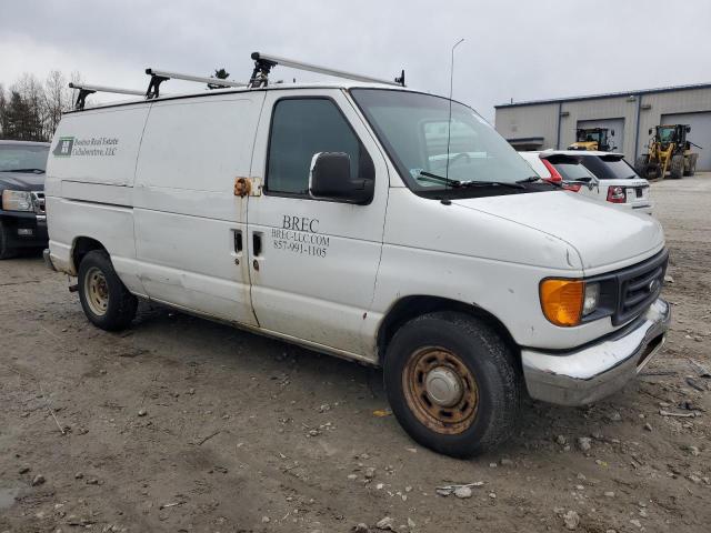 1FTRE14W06HB15978 - 2006 FORD ECONOLINE E150 VAN WHITE photo 4