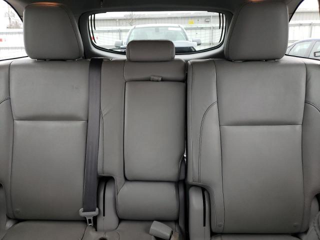 5TDJKRFH4GS339741 - 2016 TOYOTA HIGHLANDER XLE WHITE photo 10