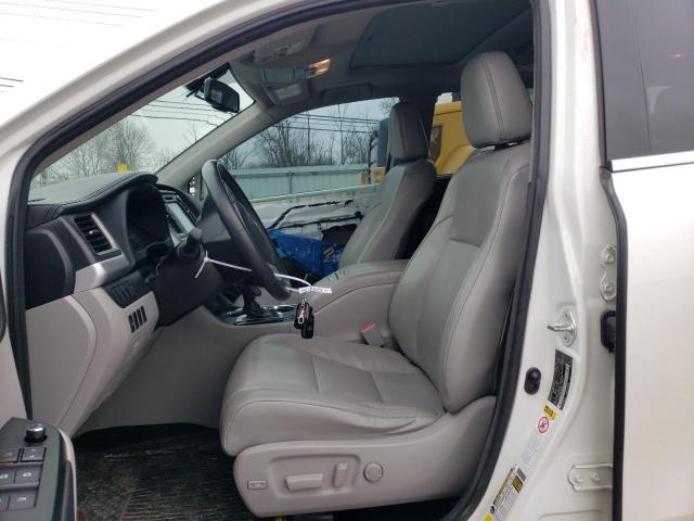5TDJKRFH4GS339741 - 2016 TOYOTA HIGHLANDER XLE WHITE photo 7