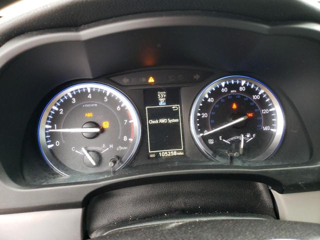 5TDJKRFH4GS339741 - 2016 TOYOTA HIGHLANDER XLE WHITE photo 9