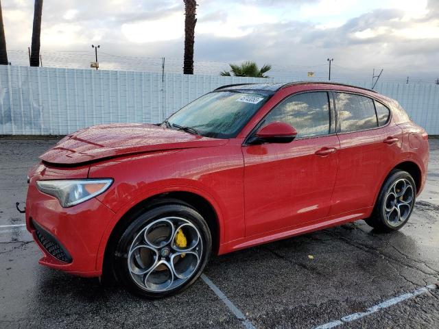 ZASPAKBN0L7C76424 - 2020 ALFA ROMEO STELVIO TI 红色 照片 1