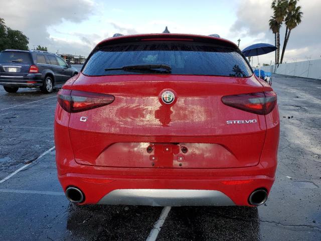 ZASPAKBN0L7C76424 - 2020 ALFA ROMEO STELVIO TI 红色 照片 6