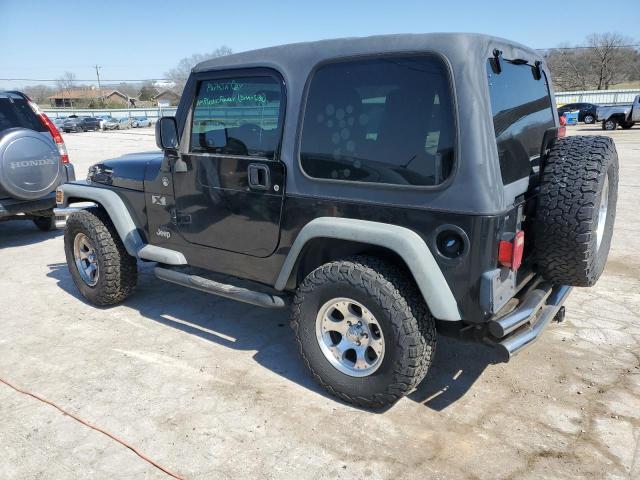 1J4FA39S56P719963 - 2006 JEEP WRANGLER X BLACK photo 2