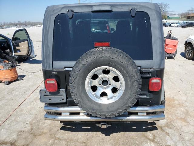 1J4FA39S56P719963 - 2006 JEEP WRANGLER X BLACK photo 6