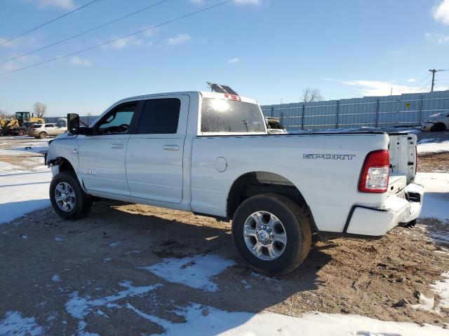 3C6UR5DL4NG405474 - 2022 RAM 2500 BIG HORN/LONE STAR WHITE photo 2