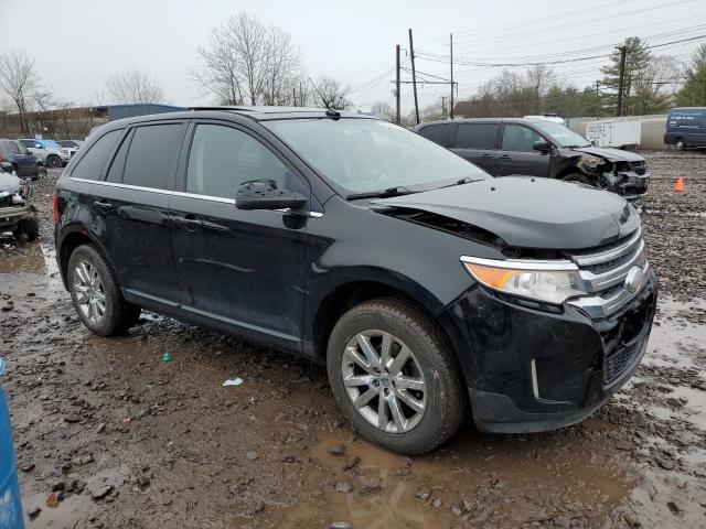 2FMDK4KC6CBA32251 - 2012 FORD EDGE LIMITED BLACK photo 4