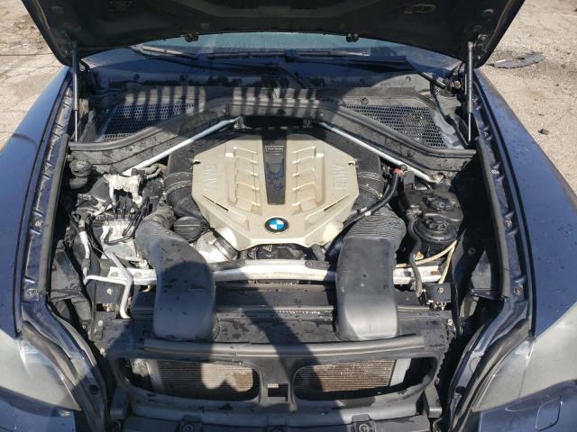 5UXFG8C59ALZ94481 - 2010 BMW X6 XDRIVE50I BLUE photo 11