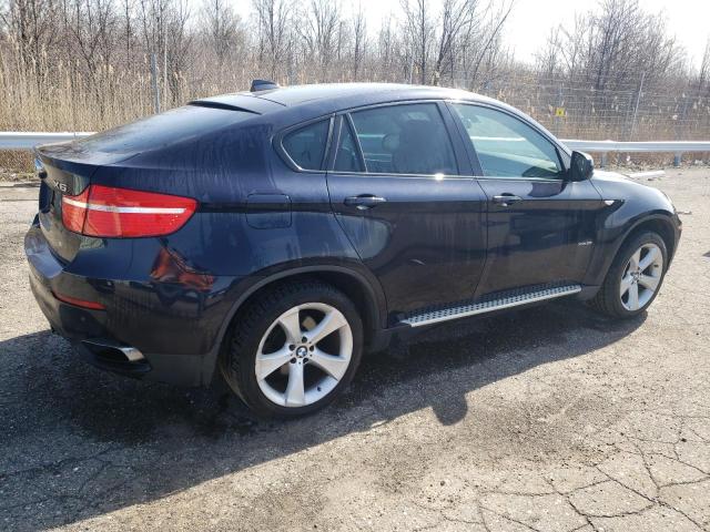 5UXFG8C59ALZ94481 - 2010 BMW X6 XDRIVE50I BLUE photo 3