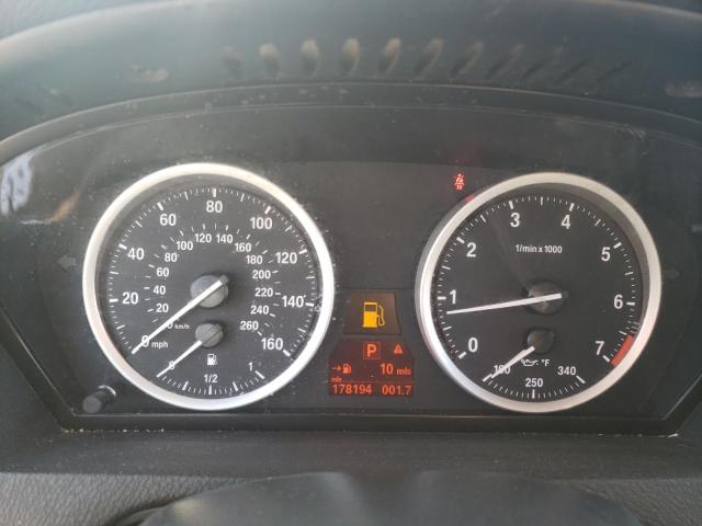 5UXFG8C59ALZ94481 - 2010 BMW X6 XDRIVE50I BLUE photo 9