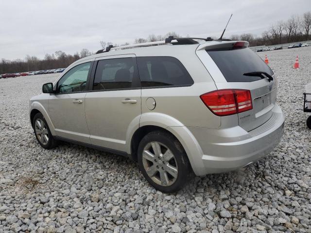 3D4PG5FV0AT251263 - 2010 DODGE JOURNEY SXT SILVER photo 2