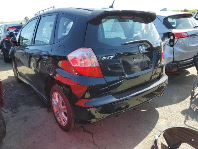 JHMGE88439S036044 - 2009 HONDA FIT SPORT BLACK photo 2