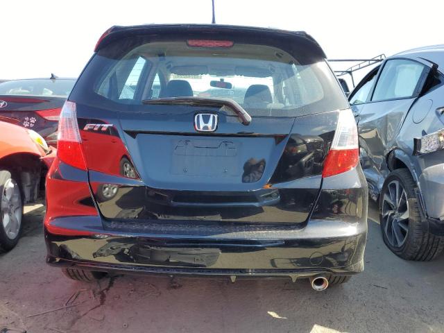 JHMGE88439S036044 - 2009 HONDA FIT SPORT BLACK photo 6