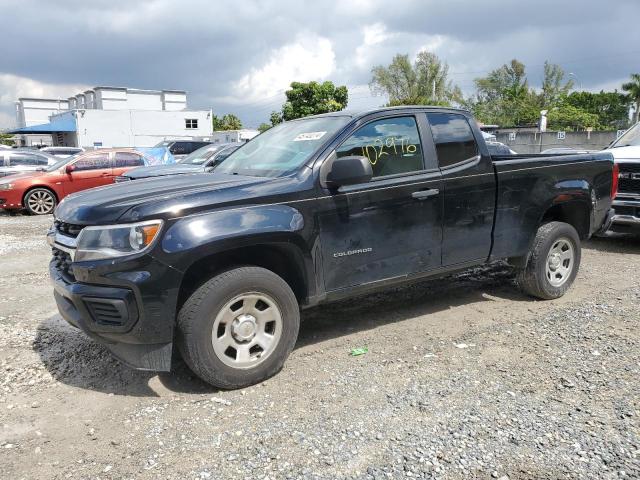 1GCHSBEAXM1134489 - 2021 CHEVROLET COLORADO BLACK photo 1