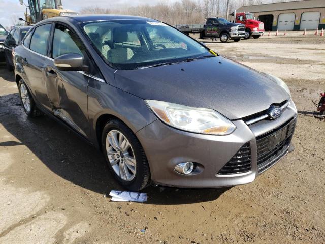 1FAHP3H20CL375417 - 2012 FORD FOCUS SEL GRAY photo 4