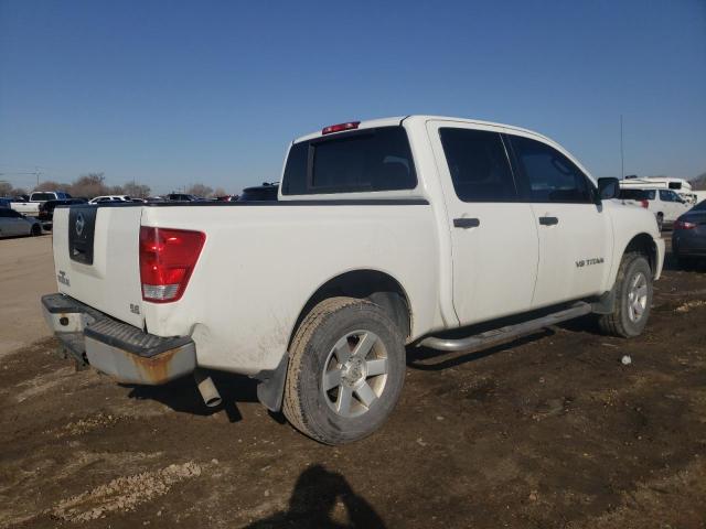 1N6AA07C58N360300 - 2008 NISSAN TITAN XE WHITE photo 3