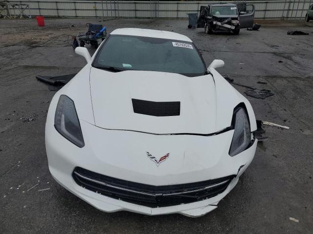 1G1YB2D75K5120732 - 2019 CHEVROLET CORVETTE STINGRAY 1LT WHITE photo 5