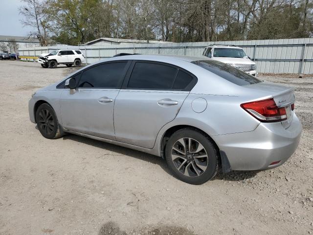 19XFB2F89DE075659 - 2013 HONDA CIVIC EX SILVER photo 2