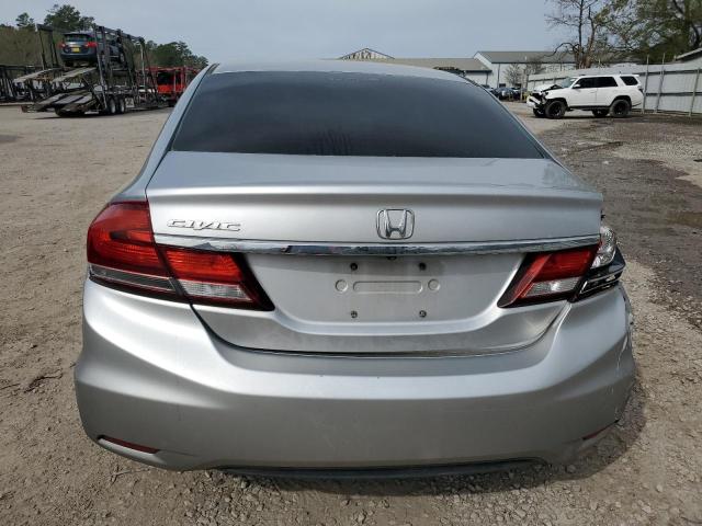 19XFB2F89DE075659 - 2013 HONDA CIVIC EX SILVER photo 6