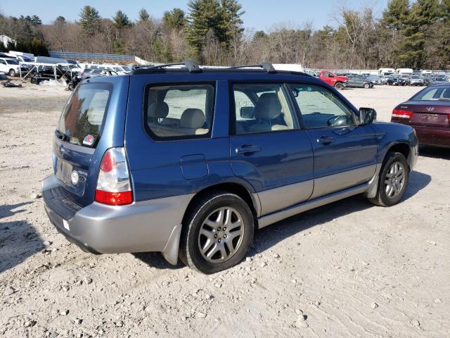 JF1SG67698H720367 - 2008 SUBARU FORESTER 2.5X LL BEAN BLUE photo 3