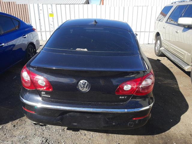 WVWMP7AN8BE706638 - 2011 VOLKSWAGEN CC SPORT BLACK photo 6