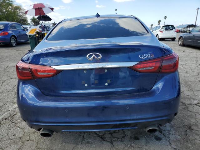 JN1FV7APXKM760435 - 2019 INFINITI Q50 RED SPORT 400 BLUE photo 6