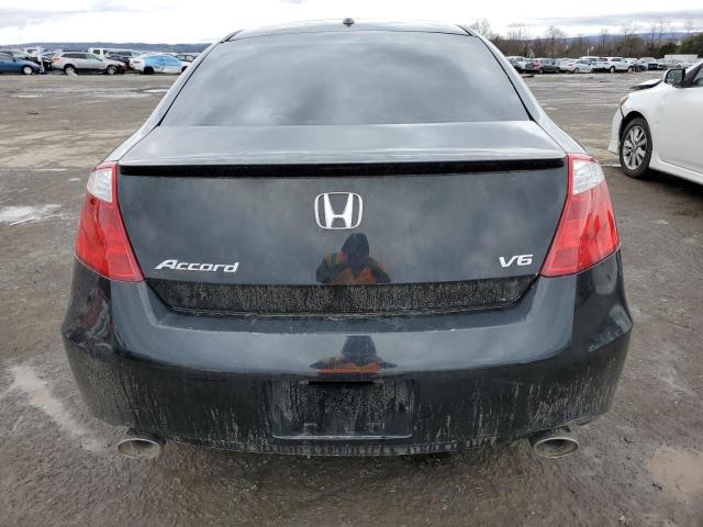 1HGCS2B80AA007100 - 2010 HONDA ACCORD EXL BLACK photo 6