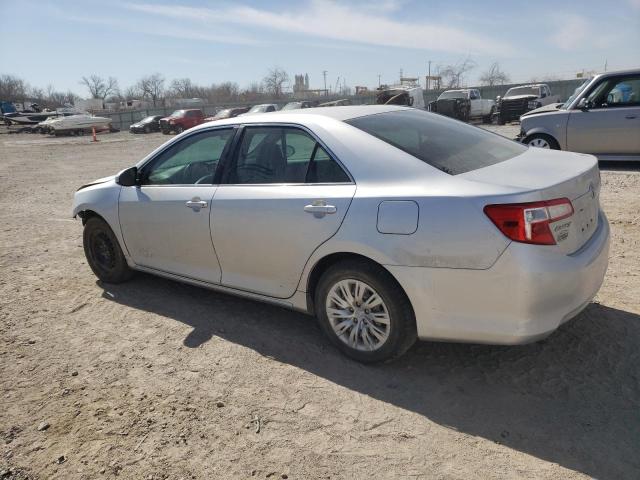 4T4BF1FK2DR289937 - 2013 TOYOTA CAMRY L SILVER photo 2