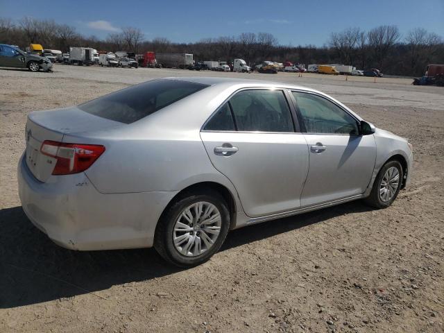 4T4BF1FK2DR289937 - 2013 TOYOTA CAMRY L SILVER photo 3