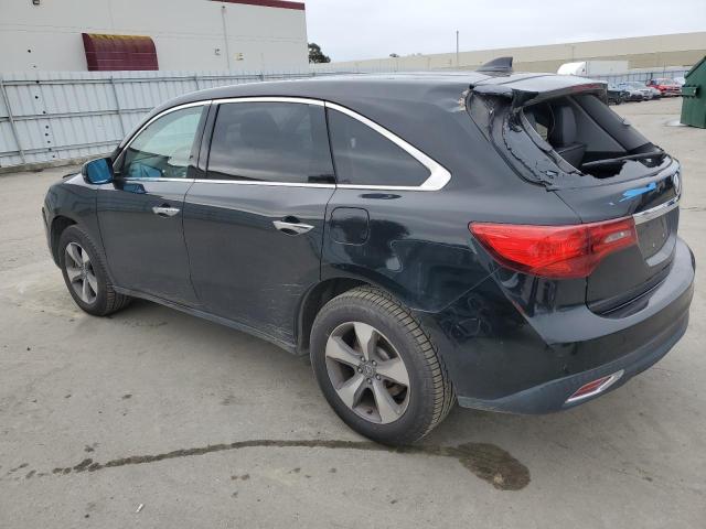 5FRYD4H20EB020650 - 2014 ACURA MDX BLACK photo 2