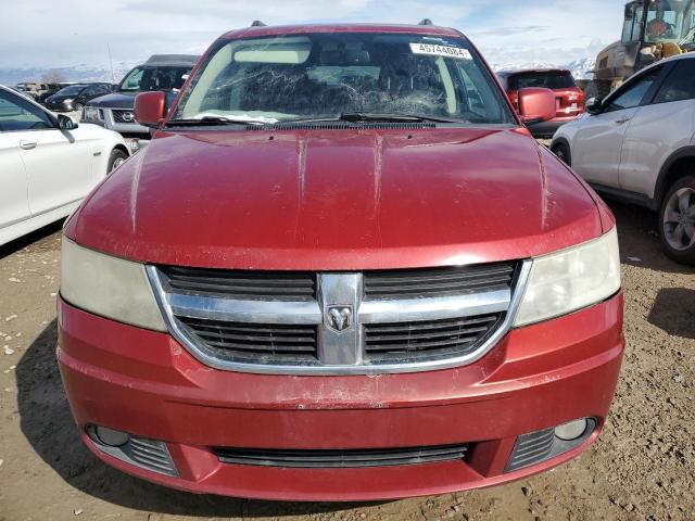 3D4PG5FVXAT150389 - 2010 DODGE JOURNEY SXT RED photo 5