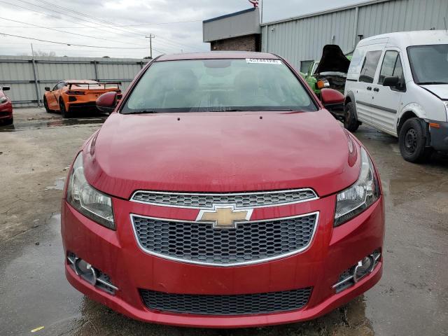 1G1PH5SC1C7390624 - 2012 CHEVROLET CRUZE LTZ RED photo 5