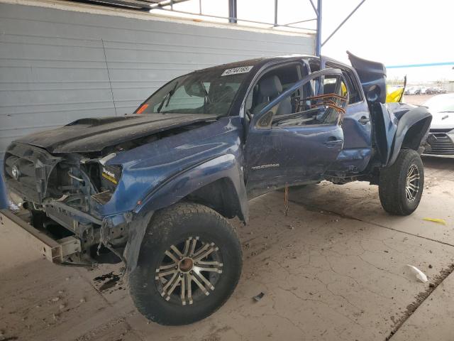 5TEJU62N36Z265895 - 2006 TOYOTA TACOMA DOUBLE CAB PRERUNNER BLUE photo 1