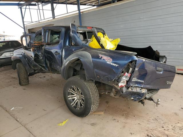 5TEJU62N36Z265895 - 2006 TOYOTA TACOMA DOUBLE CAB PRERUNNER BLUE photo 2
