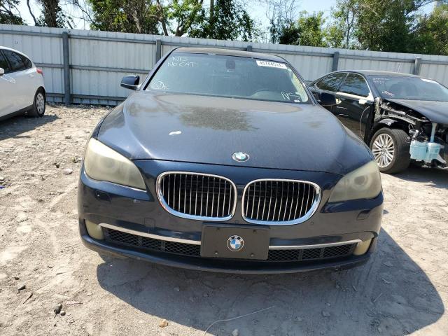 WBAKA8C50BCY36515 - 2011 BMW 750 I BLUE photo 5