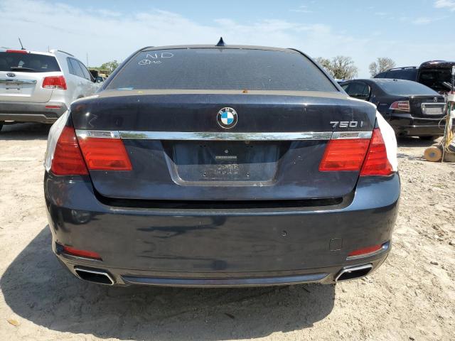 WBAKA8C50BCY36515 - 2011 BMW 750 I BLUE photo 6