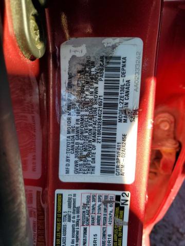 2T1BR32E84C216571 - 2004 TOYOTA COROLLA CE RED photo 12