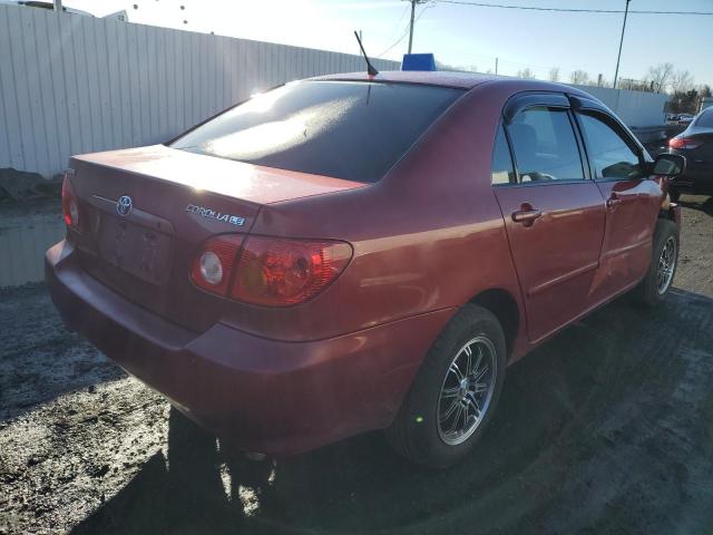 2T1BR32E84C216571 - 2004 TOYOTA COROLLA CE RED photo 3