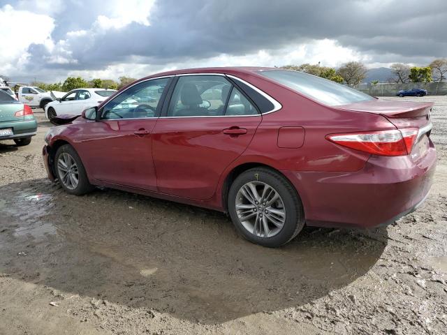 4T1BF1FK0GU527573 - 2016 TOYOTA CAMRY X LE RED photo 2