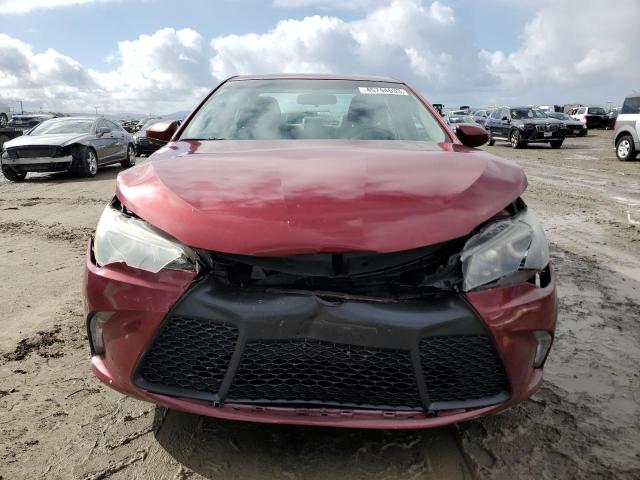 4T1BF1FK0GU527573 - 2016 TOYOTA CAMRY X LE RED photo 5