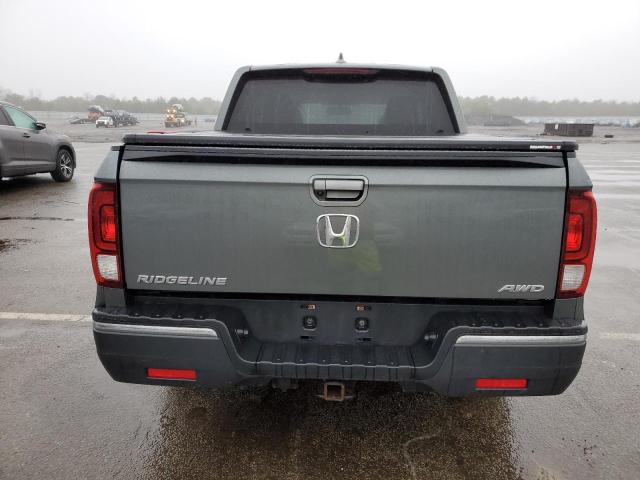 5FPYK3F6XHB033795 - 2017 HONDA RIDGELINE RTL GRAY photo 6