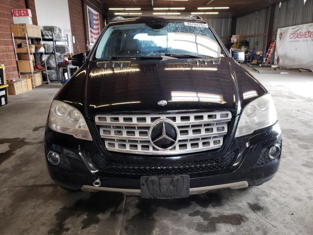4JGBB8GB3BA734083 - 2011 MERCEDES-BENZ ML 350 4MATIC BLACK photo 5