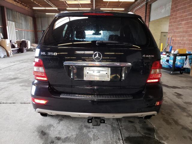 4JGBB8GB3BA734083 - 2011 MERCEDES-BENZ ML 350 4MATIC BLACK photo 6