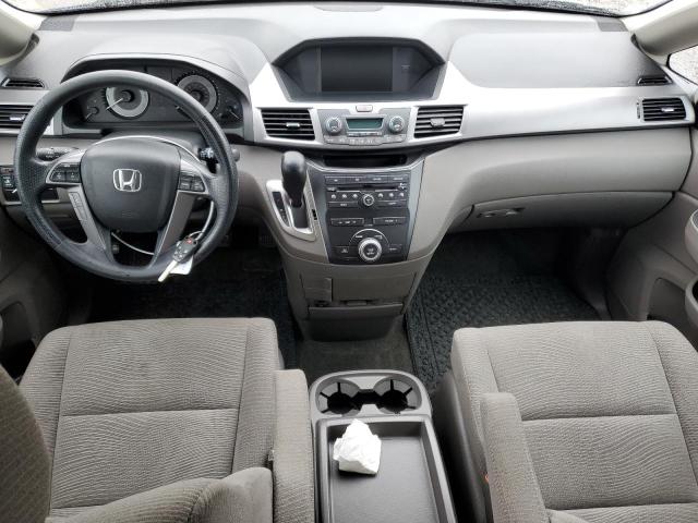 5FNRL5H49DB019334 - 2013 HONDA ODYSSEY EX GRAY photo 8