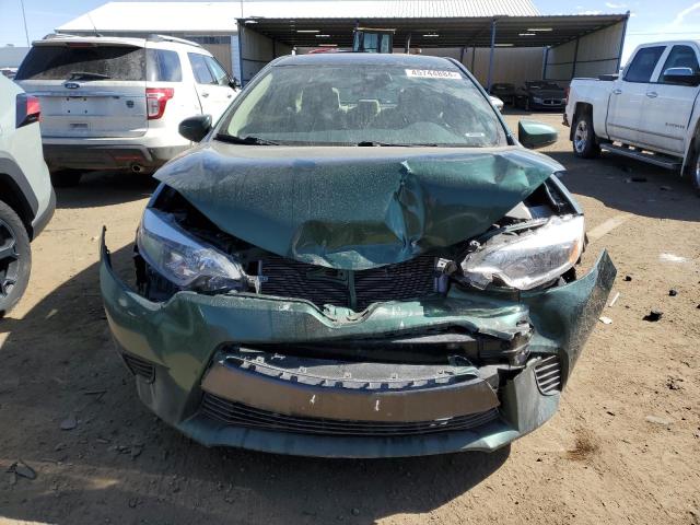 5YFBURHE1FP342699 - 2015 TOYOTA COROLLA L GREEN photo 5