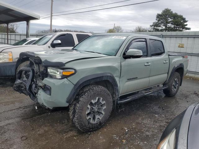 3TMCZ5AN7NM461355 - 2022 TOYOTA TACOMA DOUBLE CAB GRAY photo 1