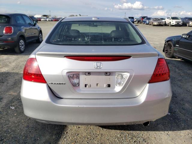 1HGCM56876A024425 - 2006 HONDA ACCORD EX SILVER photo 6