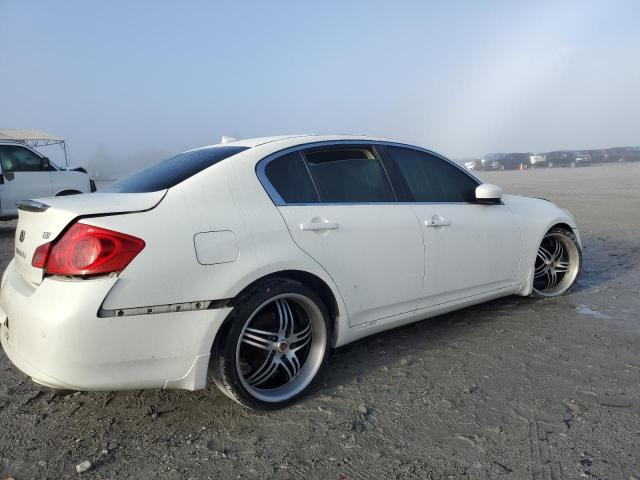 JN1CV6AP1AM200945 - 2010 INFINITI G37 BASE WHITE photo 3