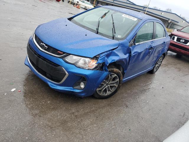 1G1JD5SB6K4109345 - 2019 CHEVROLET SONIC LT BLUE photo 1