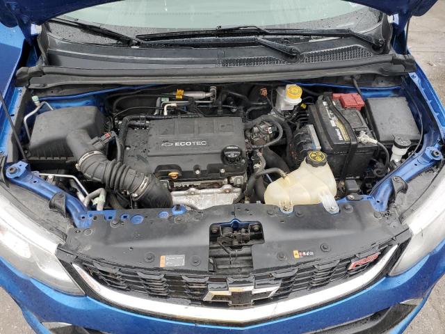 1G1JD5SB6K4109345 - 2019 CHEVROLET SONIC LT BLUE photo 11